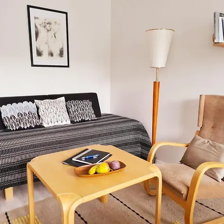 Aalto Terrace House In Paeivoelae, Sunila, Cozy And Bright Two-room Aino 아파트